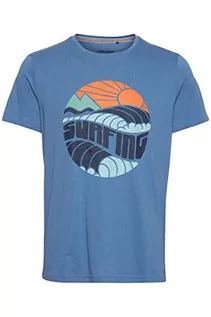 Koszulki męskie - Blend Męski T-shirt, 183928 / Dutch Blau, XXL - grafika 1