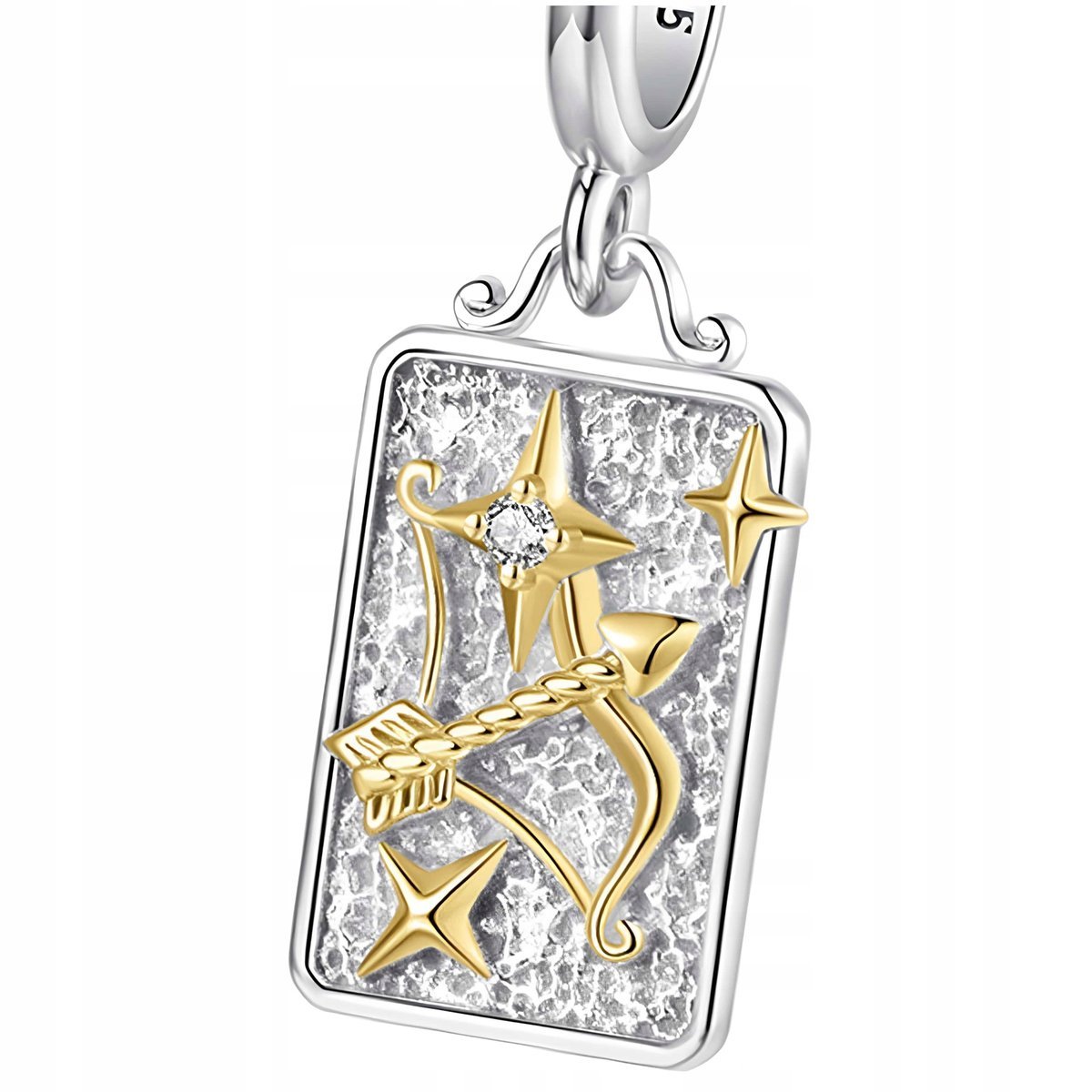 Charms Zawieszka Charms Znak Zodiaku Strzelec Srebro 925 Charmsy Trusky