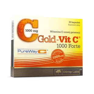 Olimp Gold Vit C 1000 Forte 30 szt. - Przeziębienie i grypa - miniaturka - grafika 1