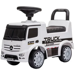 Milly Mally Pojazd MERCEDES ANTOS White 3900 - Jeździki dla dzieci - miniaturka - grafika 1