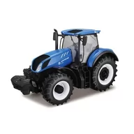 Kolekcjonerskie modele pojazdów - Bburago Model Traktor New Holland Farm T7  OD 199 ZŁ! GXP-654467 - miniaturka - grafika 1