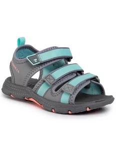 Merrell Sandały M-Hydro MK162555 Szary - Buty dla dziewczynek - miniaturka - grafika 1