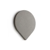 Płyty i maty izolacyjne - Panel akustyczny POLY, kropla, 600x600x56 mm, ścienny, brązowy - miniaturka - grafika 1