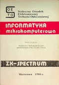 Aplikacje biurowe - Informatyka mikrokomputerowa ZX Spectrum - miniaturka - grafika 1