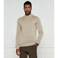 Swetry męskie - BOSS BLACK Wełniany golf H-Barcel 10267150 01 Slim Fit - miniaturka - grafika 1