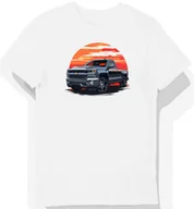 Koszulki męskie - Koszulka męska biała z dynamicznym stylem Silverado 3XL - miniaturka - grafika 1