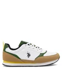 Buty dla chłopców - U.S. Polo Assn. Sneakersy NOBIK013A Biały - miniaturka - grafika 1