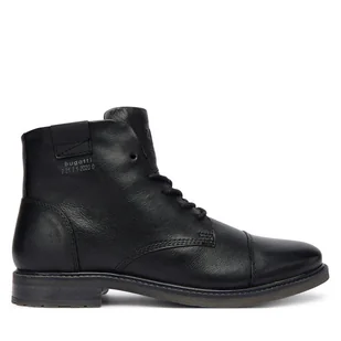 Trzewiki Bugatti 315-95754-1000 Czarny - Botki męskie - miniaturka - grafika 1