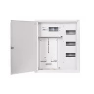 Rozdzielnie elektryczne - rozdzielnica natynkowa metalowa licznikowa z zmakiem NRL24Z 3F IP31 - miniaturka - grafika 1