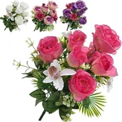 Sztuczne kwiaty - BUKIET SZTUCZNYCH KWIATÓW - miniaturka - grafika 1