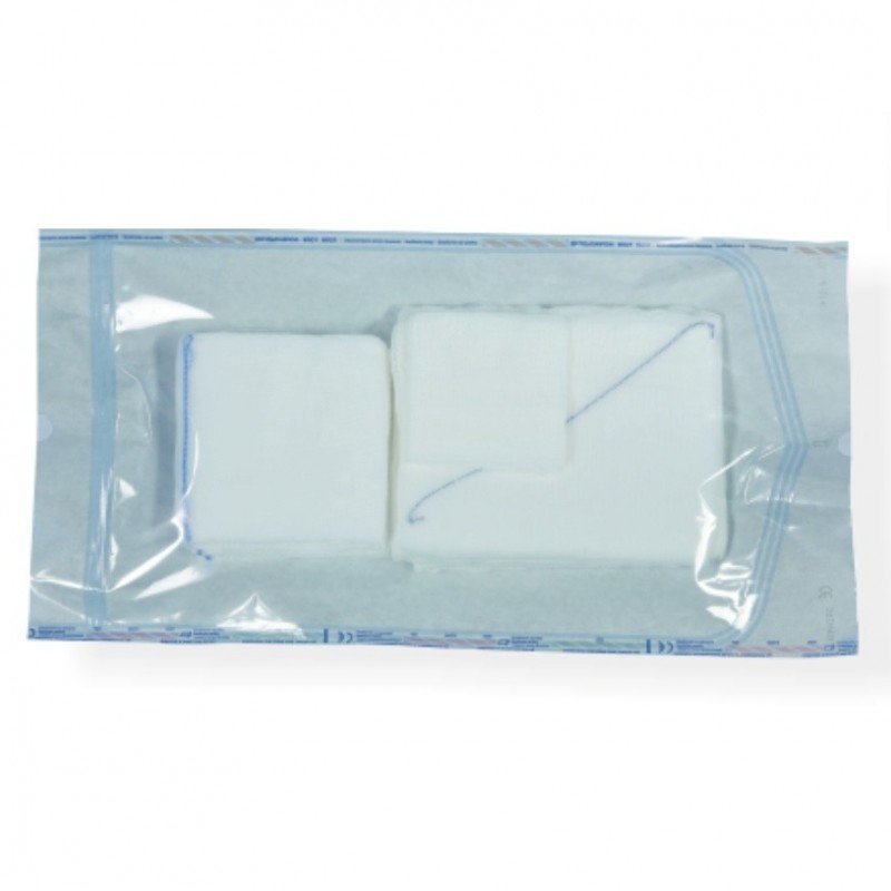 Matopat Pakiet kompresów z gazy 17n 8w jałowe 5cm x 5 cm 20 szt. MA-109-2020-001