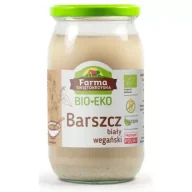 Zupy w płynie - Farma Świętokrzyska Barszcz biały na zakwasie gryczanym (słoik) 720 ml Bio - miniaturka - grafika 1
