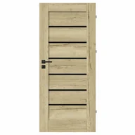 Drzwi wewnętrzne - Skrzydło drzwiowe pokojowe Syrion dąb halifax 80 prawe Nawadoor - miniaturka - grafika 1