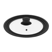 Pokrywki - Gerlach SMART POKRYWKA SILIKONOWA UNIWERSALNA 24/26/28 CM SZKŁO 994POKDUŻA - miniaturka - grafika 1