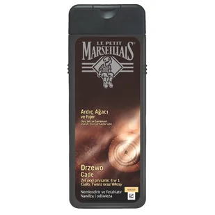 Le Petit Marseillais Le Petit Marseillais Nature For Men żel pod prysznic 3w1 Drzewo Cade 400ml - Żele pod prysznic dla mężczyzn - miniaturka - grafika 2