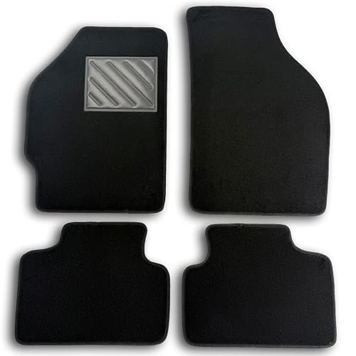 Dywaniki do Fiata Punto II 188 1999-2010 (również Classic), dopasowane, antypoślizgowe, wzmocnione gumowe listwy progowe