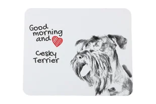 Terier czeski podkładka pod mysz z psem Art-Dog - Podkładki pod mysz - miniaturka - grafika 1