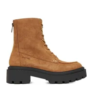 Botki damskie - Trzewiki G-Star Raw EO-LEYLA-HY25713 Beżowy - miniaturka - grafika 1