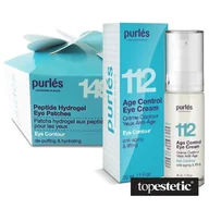 Kosmetyki pod oczy - Purles 149 Peptide Hydrogel Eye Patches + 112 Age Control Eye Cream ZESTAW Płatki peptydowe pod oczy 60 szt + Przeciwzmarszczkowy Krem na Okolice Oczu 30 ml - miniaturka - grafika 1