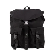 Plecaki worki - Kubota Plecak Premium Nylonowy Czarny Modny Pojemny Plecak - miniaturka - grafika 1