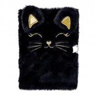 Notesy i bloczki - Pamiętnik z kłódką A596k Astrapap Fluffy Kitty - miniaturka - grafika 1