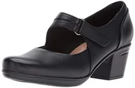 Czółenka - Clarks Emslie Lulin Damskie czółenka, Czarna skóra, 12 - miniaturka - grafika 1