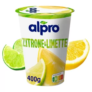 Alpro Produkt sojowy cytryna-limonka 400 g - Kefiry, jogurty, maślanki - miniaturka - grafika 1