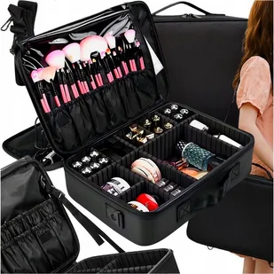 Kufer Xxl Na Kosmetyki Organizer Etui Kosmetyczka - Kosmetyczki, organizery i kuferki - miniaturka - grafika 1
