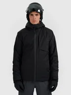 Kurtki męskie - 4F Kurtka narciarska membrana 5000 męska - czarna XXL - miniaturka - grafika 1