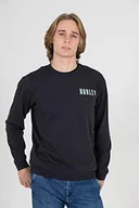 Bluzy męskie - Hurley Męska bluza M Lazy Days Crew czarny czarny m DC3472 - miniaturka - grafika 1