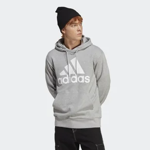 Essentials French Terry Big Logo Hoodie - Bluzy sportowe damskie - miniaturka - grafika 1