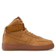 Buty dla chłopców - Sneakersy Nike Air Force 1 High Lv 8 3 (GS) CK0262 700 Żółty - miniaturka - grafika 1