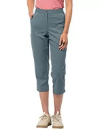 Spodnie damskie - Jack Wolfskin Spodnie Damskie Senegal Pants W Spodnie Rekreacyjne, Teal Grey, L - miniaturka - grafika 1