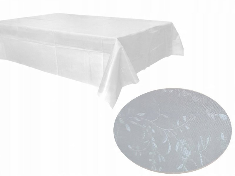 Cerata biała 120x140/kwiaty 1 sztuka