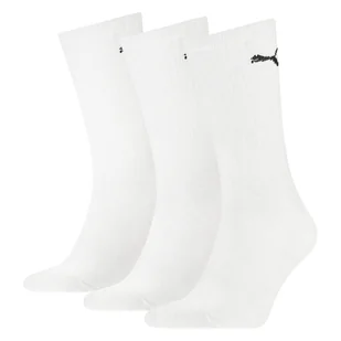 Skarpety wysokie PUMA PUMA CREW SOCK LIGHT 3P 90794002 – Biały - Skarpetki męskie - miniaturka - grafika 1