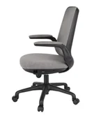 Fotele i krzesła biurowe - Krzesło biurowe młodzieżowe Easy Black Szare, dla dziecka - miniaturka - grafika 1