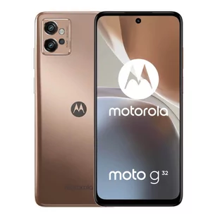 Motorola Moto G32 6GB/128GB Dual Sim Różowozłoty - Telefony komórkowe - miniaturka - grafika 1