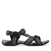 Sandały męskie - Sandały CMP Hamal Hiking Sandal 38Q9957 Szary - miniaturka - grafika 1