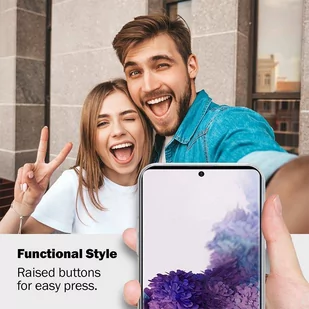 Crong Crystal Slim Cover - Etui Samsung Galaxy A40 (przezroczysty) - Etui i futerały do telefonów - miniaturka - grafika 4