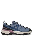 Buty trekkingowe damskie - Salomon Trekkingi X Ultra 360 Gore-Tex L49227000 Niebieski - miniaturka - grafika 1