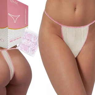 Stringi kosmetyczne jednorazowe damskie 100 sztuk majtki do masażu bielizna - Pieluchy Stringi kosmetyczne jednorazowe damskie 100 sztuk majtki do masażu bielizna - Pieluchy - miniaturka - grafika 1