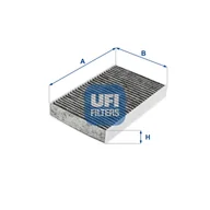 Filtry kabinowe - Filtr, wentylacja przestrzeni pasażerskiej UFI Filtry 54.285.00 - miniaturka - grafika 1