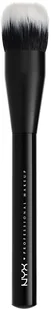 NYX Professional Makeup NYX Professional Makeup - PRO DUAL FIBER FOUNDATION BRUSH - 04 - Pędzel do nakładania podkładu NYXDF0DPO - Pędzle do makijażu - miniaturka - grafika 2