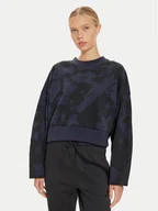 Bluzy damskie - adidas Bluza Future Icons 3-Stripes IW5297 Granatowy Loose Fit - miniaturka - grafika 1