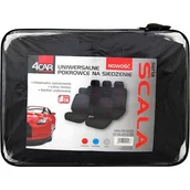 Pokrowce na fotele - Pokrowce na siedzenia SCALA niebieskie 4Car - miniaturka - grafika 1