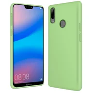 Etui i futerały do telefonów - Etui na telefon komórkowy Huawei P20 Lite silikonowo-żelowe etui na telefon komórkowy, zielone - miniaturka - grafika 1