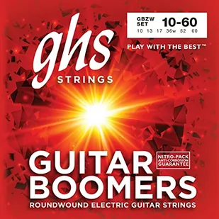 GHS BOOMERS > ZAKK WYLDE SIGNATURA < zestaw strun do gitary elektrycznej - GBZW - 010/060 - Struny gitarowe  - miniaturka - grafika 1