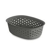 Pudła i pojemniki do przechowywania - Pojemnik OpenStore 0,8 l Basket slate gray 18,5X13,5X6CM 0,8L SZARY - miniaturka - grafika 1