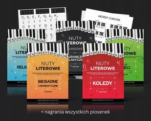 Mega Pakiet Nut Literowych - Akcesoria do instrumentów klawiszowych Mega Pakiet Nut Literowych - Akcesoria do instrumentów klawiszowych - miniaturka - grafika 1