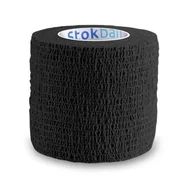 Apteczki i materiały opatrunkowe - Stokban, bandaż elastyczny samoprzylepny, 5cmx4,5m, kolor czarny, 1 sztuka - miniaturka - grafika 1